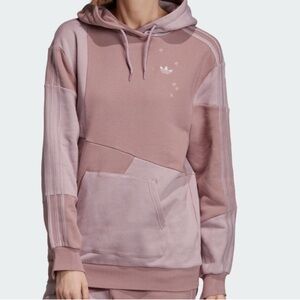 Adidas M Colorblock Patchwork Danielle Cathari Hoodie- Purple